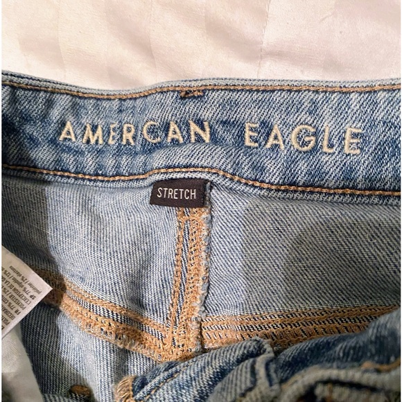 American Eagle size 0 skinny jeans with rips - Picture 4 of 16